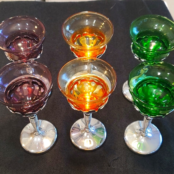 Accents Multi Colored Votive Candle Holders 6 Poshmark